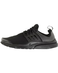 mens nike presto black