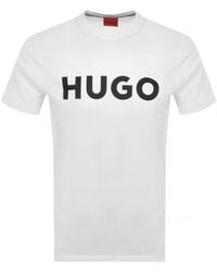 HUGO - Dulivio T Shirt - Lyst