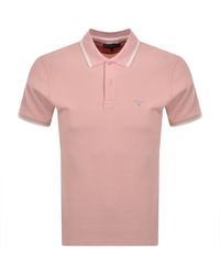 Barbour - Ferriby Textured Polo T Shirt - Lyst