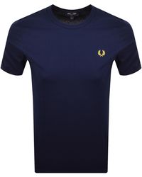 Fred Perry - Ringer T Shirt French - Lyst