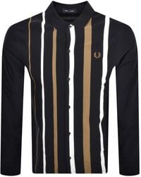 Fred Perry - Long Sleeve Stripe Polo T Shirt - Lyst