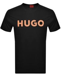 HUGO - Dulivio U242 Graphic T-shirt - Lyst