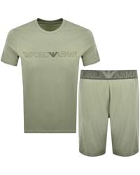 Armani - Emporio Short Loungewear Set - Lyst