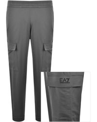 EA7 - Emporio Armani Cargo Joggers - Lyst