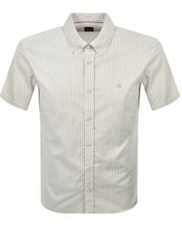 BOSS BUSINESS - Boss H Liam Striped Shirt Open - Lyst