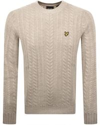 Lyle & Scott - Cable Knit Jumper - Lyst