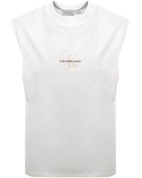 Calvin Klein - Jeans Relaxed Fit Logo Vest - Lyst