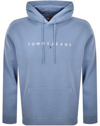Tommy Hilfiger - Linear Flag Logo Hoodie - Lyst