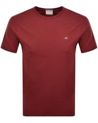 GANT - Regular Fit Shield T Shirt - Lyst