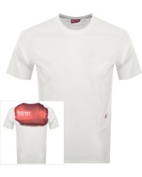 DIESEL - T Adjust Slits T Shirt Off - Lyst