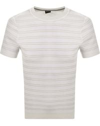 BOSS BUSINESS - Boss Nalon Knit T Shirt - Lyst