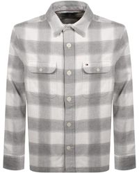 Tommy Hilfiger - Flannel Check Overshirt - Lyst