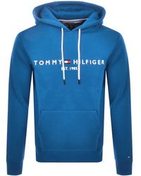 blue tommy jeans hoodie