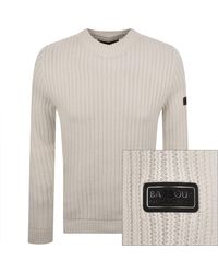 Barbour - Oxham Knit Jumper - Lyst