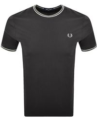 Fred Perry - Twin Tipped T Shirt Anchor - Lyst