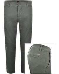 BOSS - Boss Chino Slim Trousers - Lyst