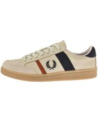 Fred Perry - B725 Leather Trainers - Lyst