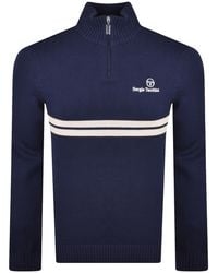 Sergio Tacchini - New Dallas Quarter Zip Jumper - Lyst