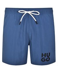 HUGO - Paolo Swim Shorts - Lyst