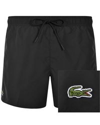 Lacoste - Core Essentials Swim Shorts - Lyst