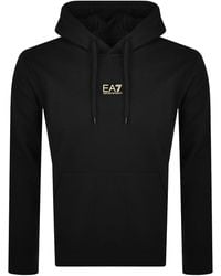 EA7 - Emporio Armani Logo Hoodie - Lyst