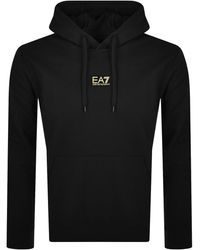EA7 - Emporio Armani Logo Hoodie - Lyst