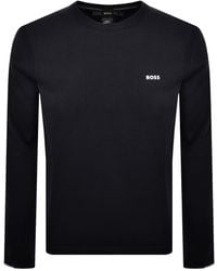 BOSS - Boss Ever X Crew Neck Jumper Dark - Lyst