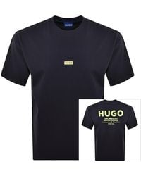 HUGO - Nalono T Shirt - Lyst