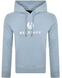 Belstaff - Signature Logo Hoodie - Lyst