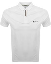 BOSS - Boss Paddy Tech Polo T Shirt - Lyst