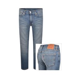 Levi's - 511 Slim Fit Stretch Jeans Mid Wash - Lyst