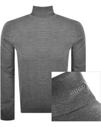 HUGO - San Thomas Knit Jumper - Lyst