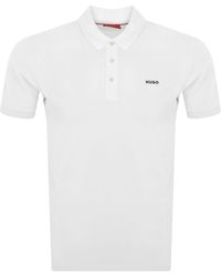 HUGO - Donos222 Polo T Shirt - Lyst