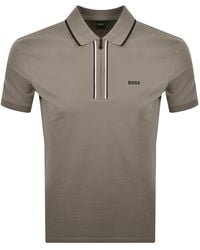 BOSS - Boss Slim Fit Philix Polo T Shirt - Lyst