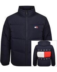 Tommy Hilfiger - Hooded Puffer Jacket - Lyst