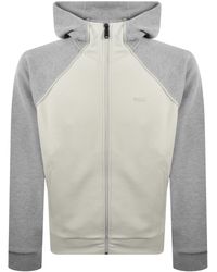 BOSS - Boss Saggy Full Zip Hoodie Light - Lyst