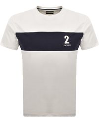 Hackett - Heritage Panel T Shirt - Lyst