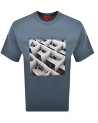 HUGO - Dodger T Shirt - Lyst