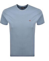 Napapijri - Salis Sum Logo T Shirt - Lyst