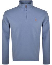 Ralph Lauren - Half Zip Sweatshirt - Lyst