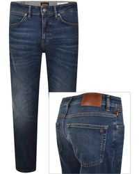 BOSS - Boss Onyx Slim Tapered Fit Jeans - Lyst