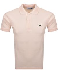 Lacoste - Short Sleeved Polo T Shirt - Lyst