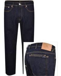 Paul Smith - Relaxed Tapered Jeans Dark - Lyst
