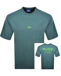 HUGO - Nalono T Shirt - Lyst