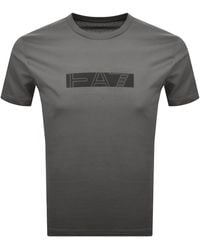 EA7 - Emporio Armani Logo T Shirt - Lyst
