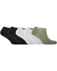 BOSS BUSINESS - Boss 5 Pack Ankle Socks - Lyst