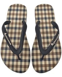Aquascutum - Iconic Flip Flop Nvay - Lyst
