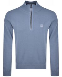 BOSS - Boss Kanobix Half Zip Jumper - Lyst
