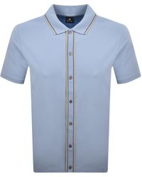 Paul Smith - Button Front Polo Shirt - Lyst