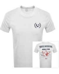 TRUE RELIGION - Multi Overlap T Shirt - Lyst